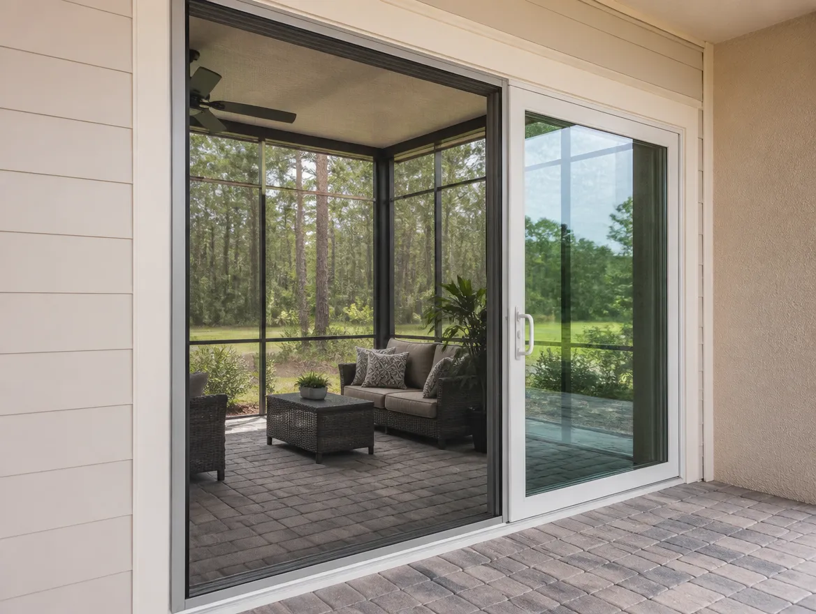 Screen Door Installation